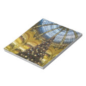 Bloc-note Galeries La Fayette à Noël, Paris, France (Tourné)