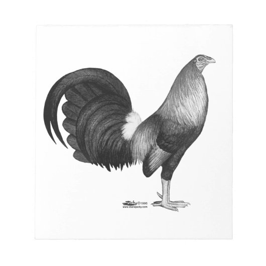 Bloc-note Gamecock Red Hatch (Devant)