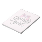 Bloc-note Gamer fille (Tourné)