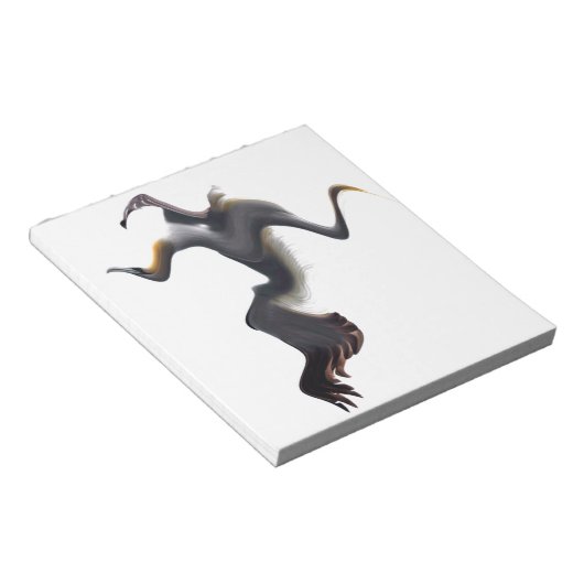 Bloc-note Gannets-Oiseau de mer Abstrait (Incliné)