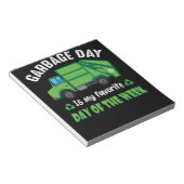 Bloc-note Garbage Day Kids City Garbage Truck (Incliné)