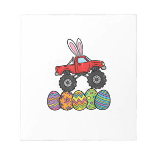 Bloc-note Garçons Easter Monster Truck Joyeux Jour de Pâques
