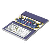 Bloc-note Garde côtière Célébration militaire Candy Bar Wrap (Tourné)