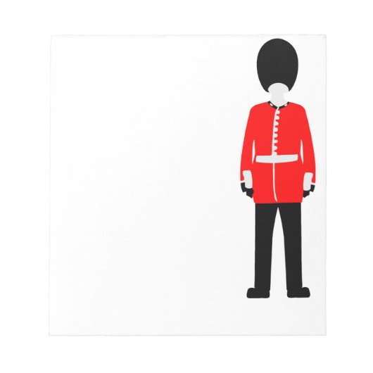 Bloc-note Garde de la Reine britannique (Devant)