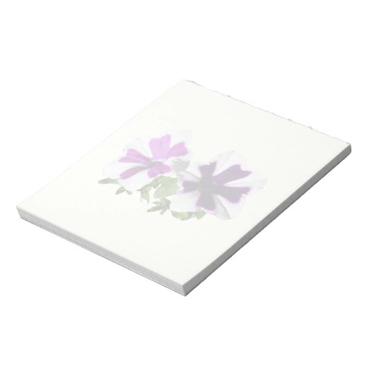 Bloc-note Garde permanente Petunias (Tourné)