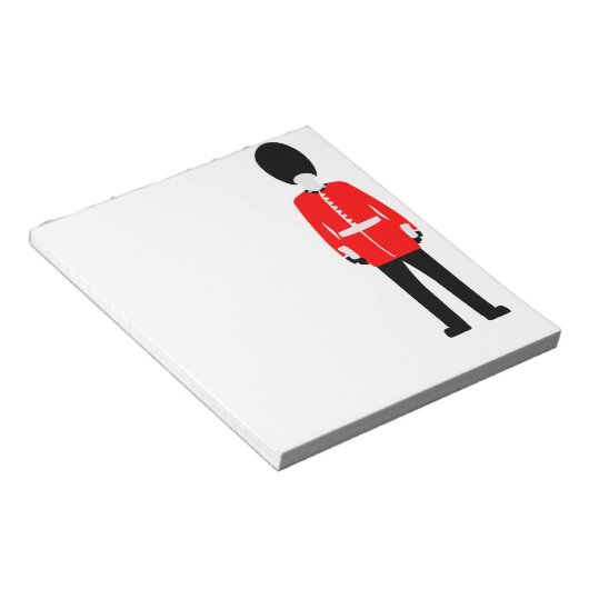 Bloc-note Garde royale britannique (Incliné)