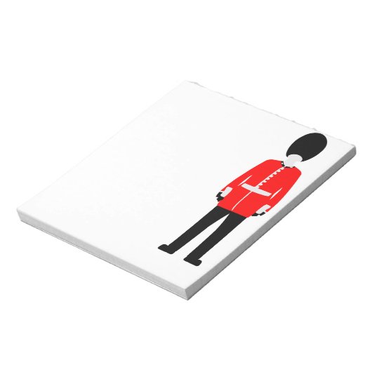 Bloc-note Garde royale britannique (Tourné)