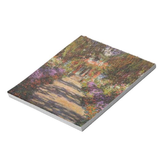 Bloc-note Garden Path At Giverny 1902 By Claude Monet (Tourné)