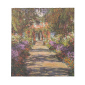 Bloc-note Garden Path At Giverny 1902 By Claude Monet (Devant)
