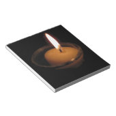 Bloc-note Gardez la flamme brûler la bougie (Incliné)