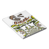 Bloc-note Gardez-le réel : Art Kaleidoscope Impression/Graph (Incliné)