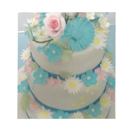 Bloc-note Gâteau d'anniversaire 1 (Devant)