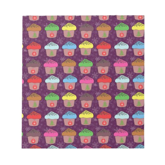 Bloc-note Gâteaux de Noël (Devant)