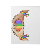 Bloc-note Gay Pride Clothing Lgbt Rainbow (Tourné)