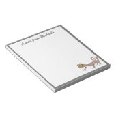 Bloc-note Gecko simple et mignon (Incliné)