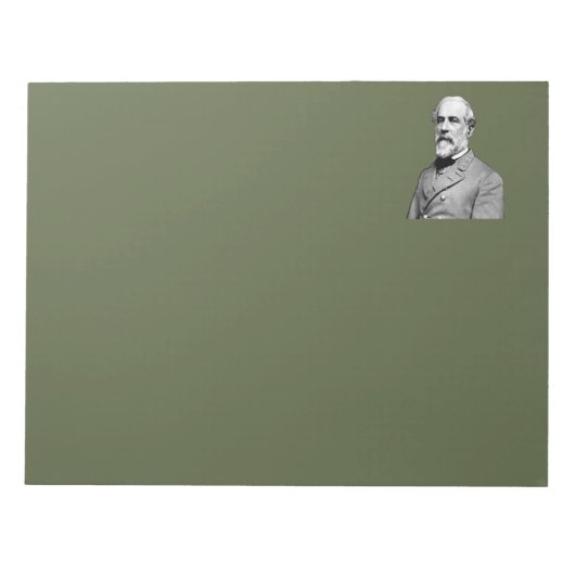 Bloc-note Général Robert E. Lee Army Green (Devant)