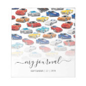 BLOC-NOTE GÉNÉRATIONS D'ART AUTOMOBILE (Devant)