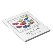 BLOC-NOTE GÉNÉRATIONS D'ART AUTOMOBILE (Incliné)