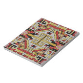 Bloc-note Géométhorique Tribal/Motif ethnique (Tourné)