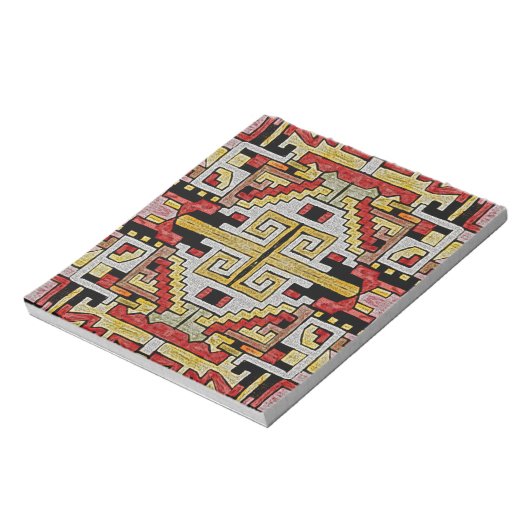 Bloc-note Géométhorique Tribal/Motif ethnique (Tourné)
