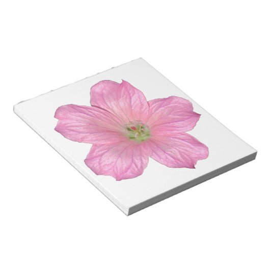 Bloc-note Géranium rose (Incliné)