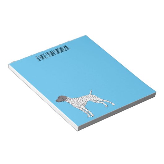 Bloc-note German Shorthred Pointer dog (Incliné)