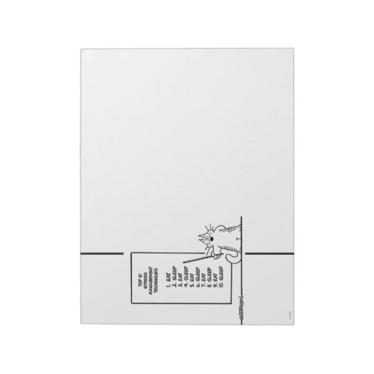 Bloc-note Gestion du temps (Tourné)