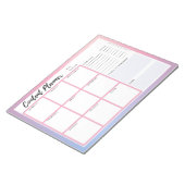 Bloc-note Gestionnaire de contenu (Incliné)