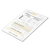 Bloc-note Get Your Mind RIGHT – 5-Minute Journal Notepad (Incliné)