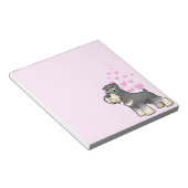 Bloc-note Giant/Standard/Miniature Schnauzer Love (Incliné)