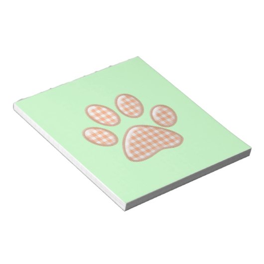 Bloc-note gingham (Incliné)