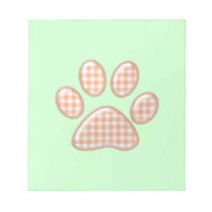 Bloc-note gingham