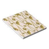 Bloc-note ginkgo d'or (Incliné)