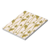Bloc-note ginkgo d'or (Tourné)