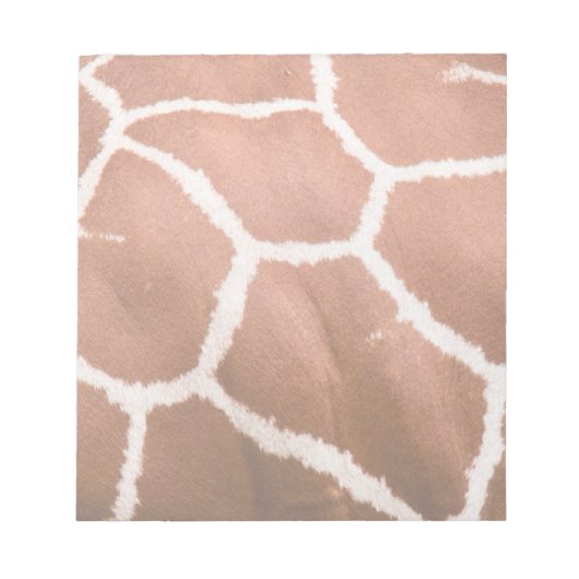 Bloc-note Girafe (Devant)