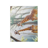 Bloc-note Giraffe Animal Nature Faune Affection Soin (Tourné)