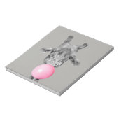 Bloc-note giraffe bubble (Tourné)