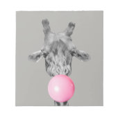 Bloc-note giraffe bubble (Devant)