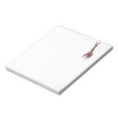 Bloc-note Giraffe de l'art faunique (Tourné)