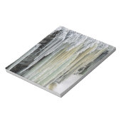 Bloc-note Glace bleue et eau souterraine s'enfuient; Tahquam (Tourné)