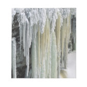 Bloc-note Glace bleue et eau souterraine s'enfuient; Tahquam (Devant)