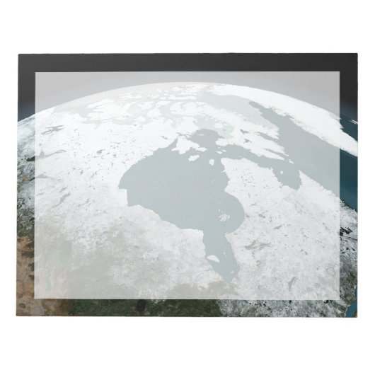 Bloc-note Glace Maritime De La Baie D'Hudson Le 14 Novembre  (Devant)