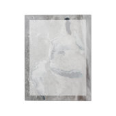 Bloc-note Glace Sur Les Grands Lacs, États-Unis. (Tourné)