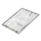 Bloc-note Glace Sur Les Grands Lacs, États-Unis. (Incliné)