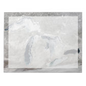 Bloc-note Glace Sur Les Grands Lacs, États-Unis. (Devant)