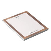 Bloc-note Glamour Gold Stried (Incliné)