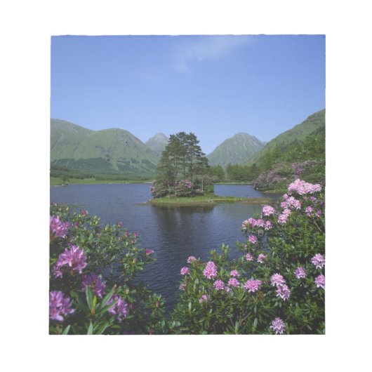 Bloc-note Glen Etive, Highlands, Écosse (Devant)