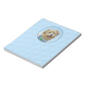 Bloc-note Glen of Imaal Terrier Peinture - Art original Chie (Tourné)