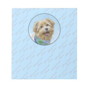 Bloc-note Glen of Imaal Terrier Peinture - Art original Chie