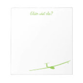 Bloc-note Glider (Devant)